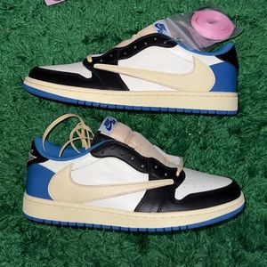 Travis Scott Fragment Jordan 1 Retro Low Size 11 Brand New